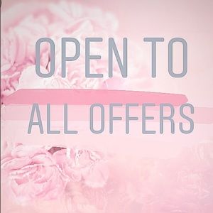 Open to Reasonable Offers
